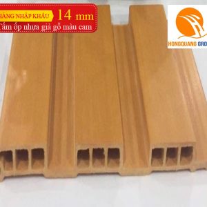 Tấm ốp giả gỗ màu cam - Hồng Quang Group - Công Ty CP Đầu Tư Thương Mại Và Xây Dựng Hồng Quang